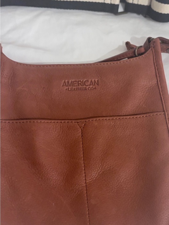 American Leather Co. Handbags - American Leather Co. Women's Brown Leather Crossbody Bag